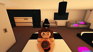 the slut gets roughly sucked and deepthroated by big black cock in wet sex session