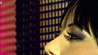 soft close-up of huge ass getting a quickie facial