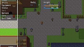 Slut Bunny Gives Blowjob In Gangbang 😏