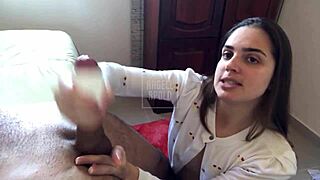 I Came and Squirted on Girlfriend's Best Friend's Chest