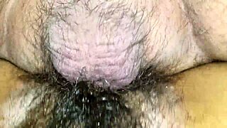 My Wifes Hairy Creamy Pussy