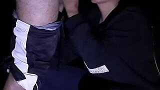 Tattooed slut takes anal creampie on street