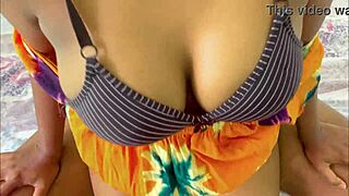 Desi Indian Hot Girl Enjoys Steamy Homemade Action