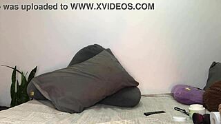 Latina Nerd Masturbates Asshole With Dildo And Vibrator