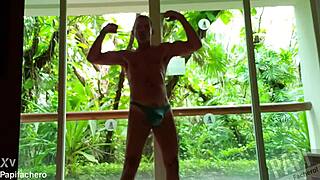 Pervy Guy Plays with Thongs on Mexican Vacation