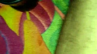 Intensely masturbating with jumbo cup to cum.