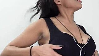 Teen 18+ licks and chokes on monster cock before anal with big black cock