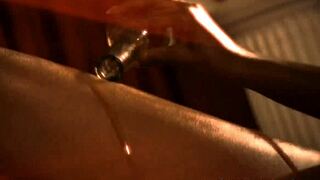 indian brunette undresses nude while dancing teasingly