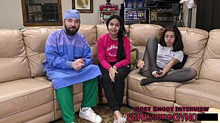 Why is Alix Avery giving a footjob in latex domination?