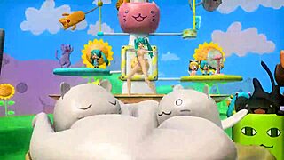 hatsune miku nekomimi switch project diva nude mod full nude