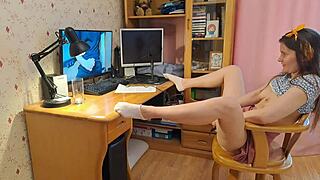 video chat turned into filming session