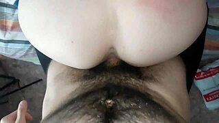 Hard fucking my stepsister, then she sucks my monster cock