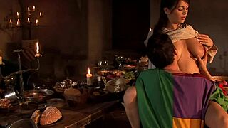 Unbelievable Orgy In Medieval Hall With Doggy Style Fucking