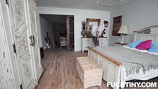 Petite Cutie Remi Jones In Hardcore Action With Big Tits And Cumshot