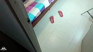 Man, my roommate waited in barely nothin on my bed, so horny she jumped on my dick instead of hers - full story!