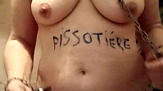 on march 8 2025, she became a human urinal slave in public