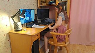 video chat turned into filming session