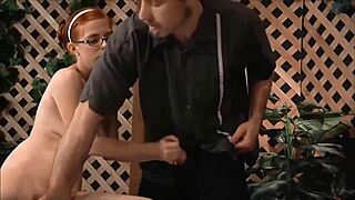 Step daddy pounds her with raw intensity