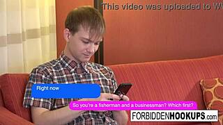 Big Boobed Babe Takes Step-Brother's Fat Cock