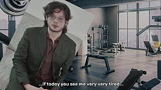 Real Wife Double Penetrated At Gym With Squirting Orgasm