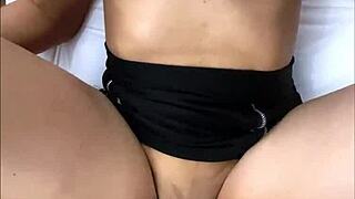 petite latina with big tits gets hardcore missionary fucking after school 😘