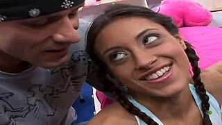 Slender Teen Loves Stranger's Cock!