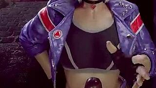 Check out this hot cartoon with athletic ass blowjob and handjob leading to facial