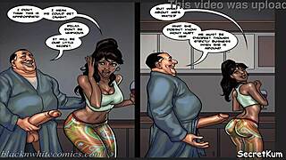 the mayor's cheating husband banging his ebony maid in the kitchen