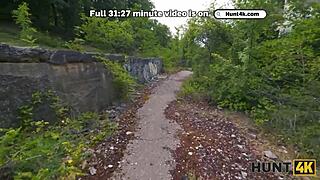 Slutty Brunette Enjoys Passionate Anal Fuck with a Stranger, Watch Now!