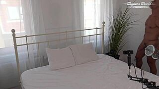 Behind the scenes alice maze takes monster cock anal creampie