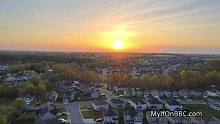 bbc craving blonde cougar seduces new neighbor