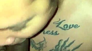 Chubby BBW Polishes My Black Cock With Her Sucking Skills!