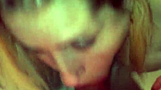 Girlfriend Deepvane sucks dick then backrides with her fat ass