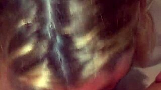 Girlfriend Deepvane sucks dick then backrides with her fat ass