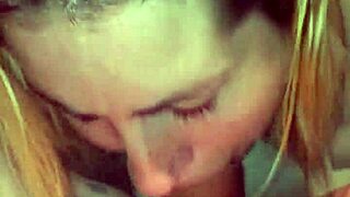 Girlfriend Deepvane sucks dick then backrides with her fat ass