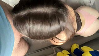 My STEP BROTHER'S BEST FRIEND FUCKED ME HARD in bedroom doggystyle to orgasm