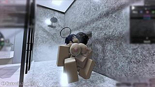 hey, punishing yuuka for coming uninvited with sex and cum