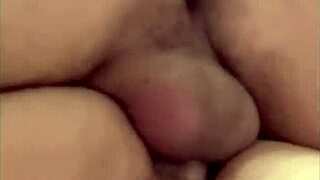 this little nymph whore is giving it good in the husband's bed, moaning loud