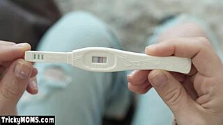 desperate milf stepmom olive glass fingers her trimmed pussy in taboo solo roleplay