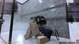 hey, punishing yuuka for coming uninvited with sex and cum