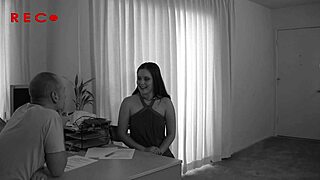 Charlotte Vale swallows huge cum load after hardcore fucking.