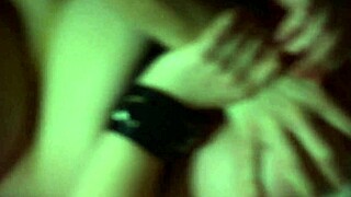 in this wild scene, she gets a huge load of cum on her face and in her mouth.