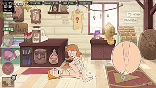 Eropharaoh Depicts Pregnant Summers Birthday With Rick And Morty Wendy In Gravity Falls