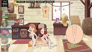 Eropharaoh Depicts Pregnant Summers Birthday With Rick And Morty Wendy In Gravity Falls