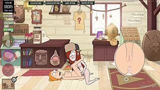 Eropharaoh Depicts Pregnant Summers Birthday With Rick And Morty Wendy In Gravity Falls