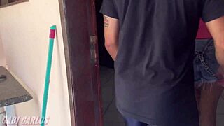 Husband Away, Neighbor Fucks Me on Video Call