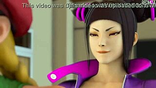 Cammy Dominates Yuri With Futanari Cock In Intense Lesbian Sex Fight