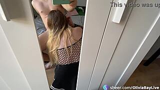 Her Amazing Tits Morning Routine