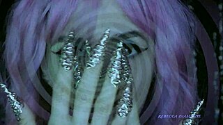 Italian Goddess Hypnotizes with Long Nails and Brown Eyes in Relaxing ASMR