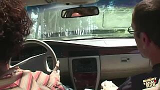 brunette hottie anal foursome dp creampies